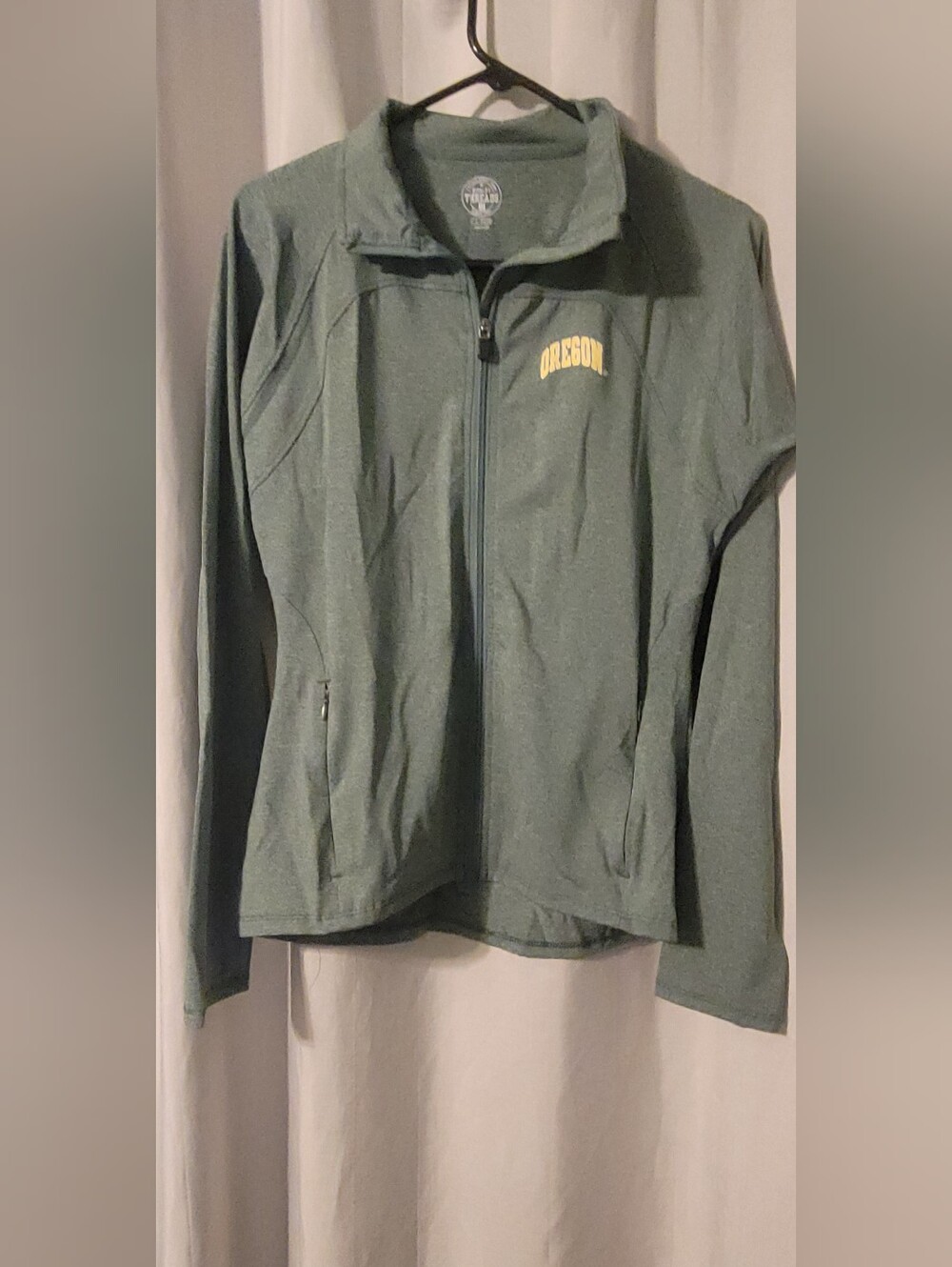 OREGON Rivalry Threads Women's Green Full‑Zip Utility Jacket